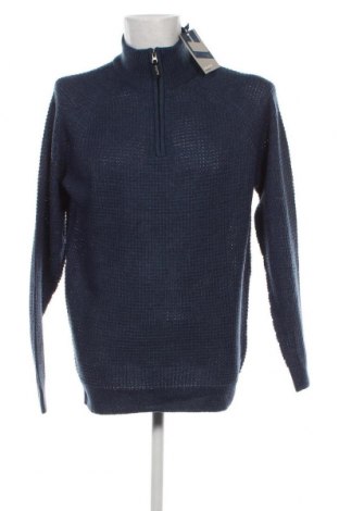 Мъжки пуловер Blend, Размер XL, Цвят Син, Цена 20,02 лв.