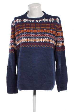 Ανδρικό πουλόβερ Bpc Bonprix Collection, Μέγεθος XL, Χρώμα Μπλέ, Τιμή 6,97 €