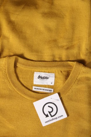 Ανδρικό πουλόβερ Brava, Μέγεθος M, Χρώμα Κίτρινο, Τιμή 18,41 €