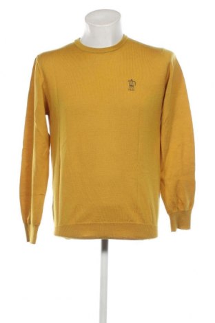 Ανδρικό πουλόβερ Brava, Μέγεθος M, Χρώμα Κίτρινο, Τιμή 14,57 €
