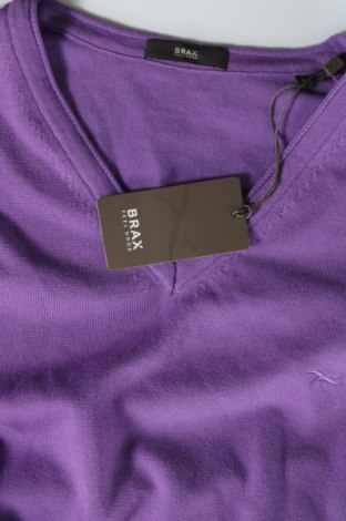 Мъжки пуловер Brax, Размер XL, Цвят Лилав, Цена 75,60 лв.