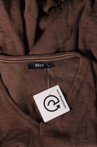 Мъжки пуловер Brax, Размер L, Цвят Кафяв, Цена 27,28 лв.