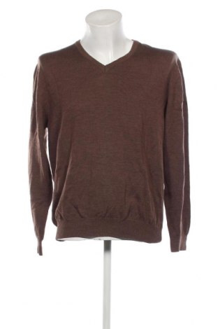 Мъжки пуловер Brax, Размер L, Цвят Кафяв, Цена 52,70 лв.