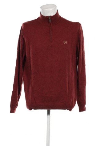 Ανδρικό πουλόβερ Burton of London, Μέγεθος XL, Χρώμα Κόκκινο, Τιμή 11,99 €