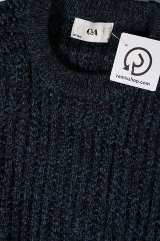 Мъжки пуловер C&A, Размер S, Цвят Син, Цена 7,25 лв.