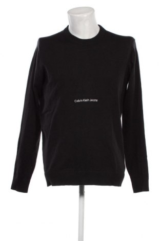 Мъжки пуловер Calvin Klein Jeans, Размер XL, Цвят Черен, Цена 84,00 лв.