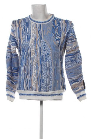Мъжки пуловер Carlo Colucci, Размер M, Цвят Многоцветен, Цена 78,40 лв.