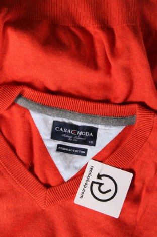 Herrenpullover Casa Moda, Größe XXL, Farbe Orange, Preis 10,79 €