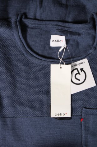 Мъжки пуловер Celio, Размер XL, Цвят Син, Цена 18,40 лв.