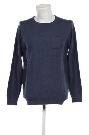 Мъжки пуловер Celio, Размер XL, Цвят Син, Цена 18,86 лв.