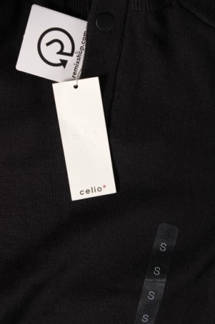 Ανδρικό πουλόβερ Celio, Μέγεθος S, Χρώμα Μαύρο, Τιμή 9,25 €