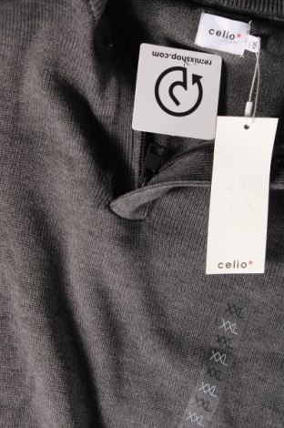 Herrenpullover Celio, Größe XXL, Farbe Grau, Preis 9,48 €