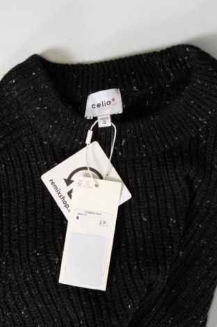 Мъжки пуловер Celio, Размер S, Цвят Черен, Цена 17,48 лв.
