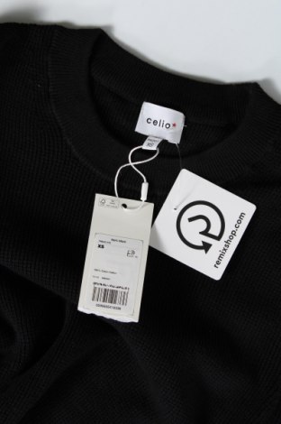 Ανδρικό πουλόβερ Celio, Μέγεθος XS, Χρώμα Μαύρο, Τιμή 10,67 €