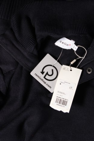 Ανδρικό πουλόβερ Celio, Μέγεθος S, Χρώμα Μπλέ, Τιμή 10,67 €