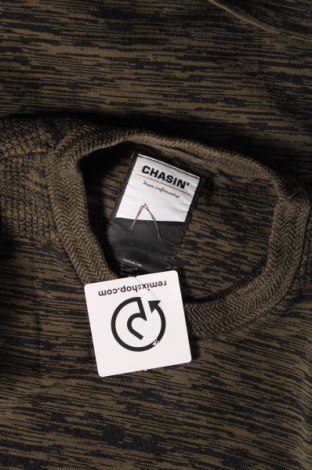 Ανδρικό πουλόβερ Chasin', Μέγεθος M, Χρώμα Πράσινο, Τιμή 30,30 €