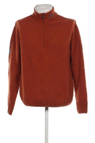Ανδρικό πουλόβερ Claudio Campione, Μέγεθος XL, Χρώμα Πορτοκαλί, Τιμή 5,26 €