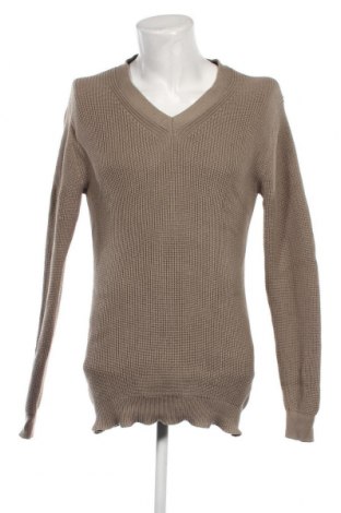 Мъжки пуловер Dan Fox X About You, Размер L, Цвят Бежов, Цена 34,65 лв.