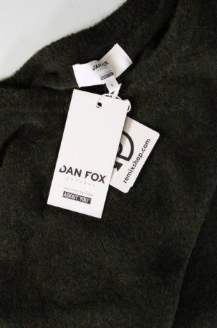 Férfi pulóver Dan Fox X About You, Méret L, Szín Zöld, Ár 4 558 Ft