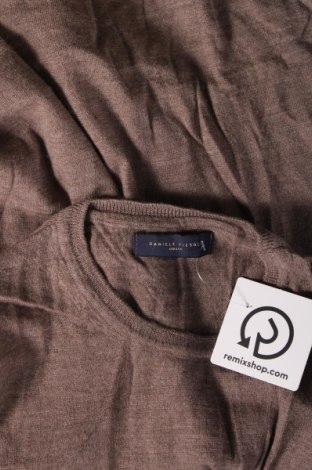 Мъжки пуловер Daniele Fiesoli, Размер M, Цвят Кафяв, Цена 40,30 лв.