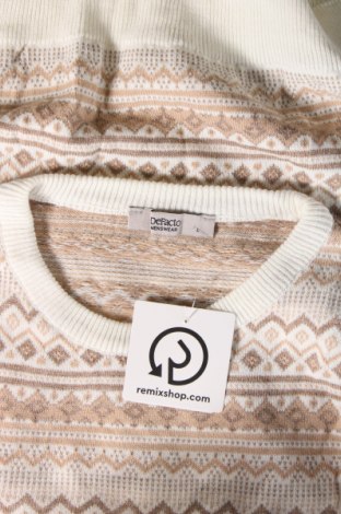 Мъжки пуловер Defacto, Размер L, Цвят Многоцветен, Цена 14,79 лв.