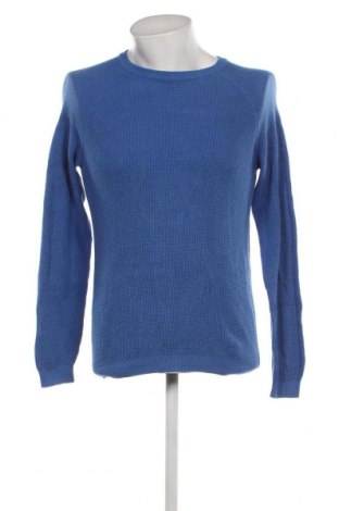 Ανδρικό πουλόβερ Dressmann, Μέγεθος S, Χρώμα Μπλέ, Τιμή 5,05 €