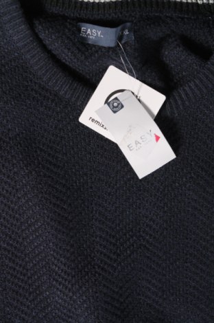 Ανδρικό πουλόβερ Easy, Μέγεθος XXL, Χρώμα Μπλέ, Τιμή 14,23 €