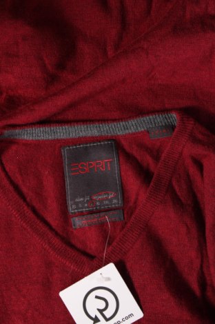 Мъжки пуловер Esprit, Размер L, Цвят Червен, Цена 34,00 лв.