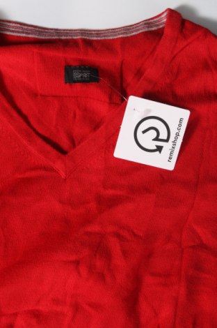 Мъжки пуловер Esprit, Размер XXL, Цвят Червен, Цена 34,00 лв.