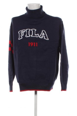 Мъжки пуловер FILA, Размер L, Цвят Син, Цена 30,80 лв.