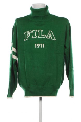 Мъжки пуловер FILA, Размер XL, Цвят Зелен, Цена 35,00 лв.