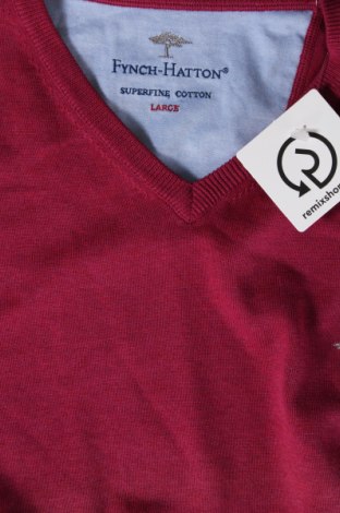 Мъжки пуловер Fynch-Hatton, Размер L, Цвят Розов, Цена 140,00 лв.
