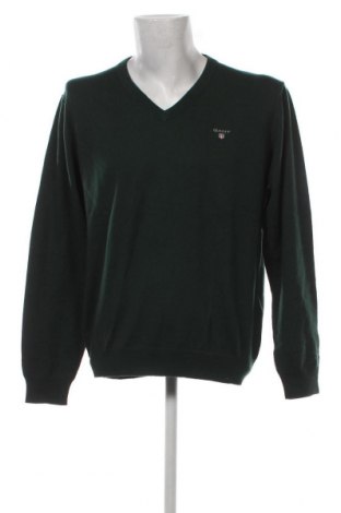 Мъжки пуловер Gant, Размер XL, Цвят Зелен, Цена 122,40 лв.