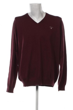 Мъжки пуловер Gant, Размер 3XL, Цвят Червен, Цена 122,40 лв.
