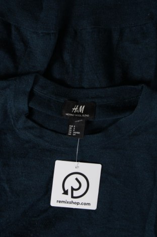 Ανδρικό πουλόβερ H&M, Μέγεθος S, Χρώμα Μπλέ, Τιμή 5,20 €