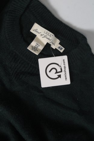 Férfi pulóver H&M L.O.G.G., Méret XS, Szín Zöld, Ár 2 798 Ft