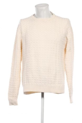 Мъжки пуловер H&M L.O.G.G., Размер XL, Цвят Екрю, Цена 9,28 лв.