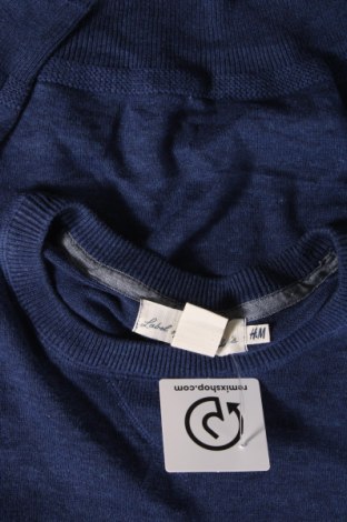 Férfi pulóver H&M L.O.G.G., Méret L, Szín Kék, Ár 1 692 Ft