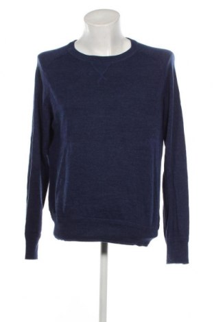 Мъжки пуловер H&M L.O.G.G., Размер L, Цвят Син, Цена 6,67 лв.
