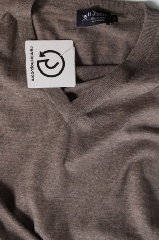 Ανδρικό πουλόβερ Hackett, Μέγεθος L, Χρώμα  Μπέζ, Τιμή 105,15 €