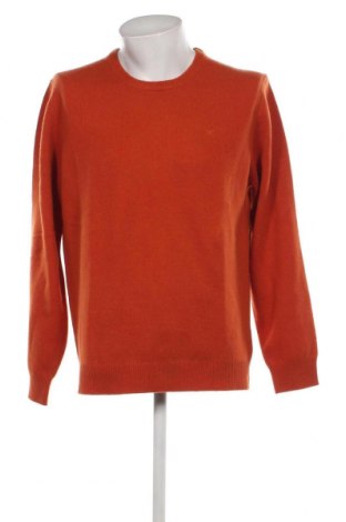 Herrenpullover Hackett, Größe XL, Farbe Orange, Preis 63,09 €