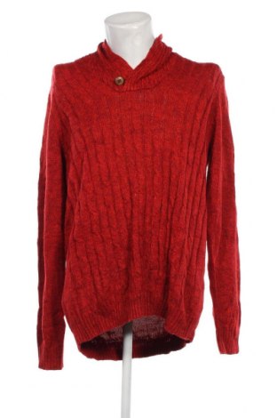 Ανδρικό πουλόβερ Hampton Republic, Μέγεθος XL, Χρώμα Κόκκινο, Τιμή 10,52 €