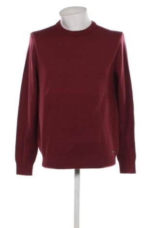 Мъжки пуловер Hugo Boss, Размер L, Цвят Червен, Цена 215,90 лв.