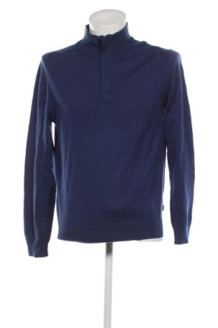 Мъжки пуловер Hugo Boss, Размер S, Цвят Син, Цена 128,78 лв.
