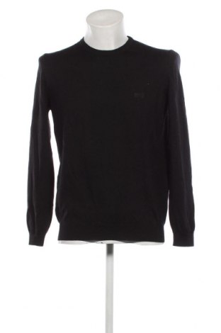 Мъжки пуловер Hugo Boss, Размер L, Цвят Черен, Цена 132,89 лв.