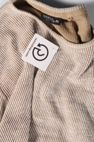 Ανδρικό πουλόβερ Identic, Μέγεθος XL, Χρώμα  Μπέζ, Τιμή 9,69 €