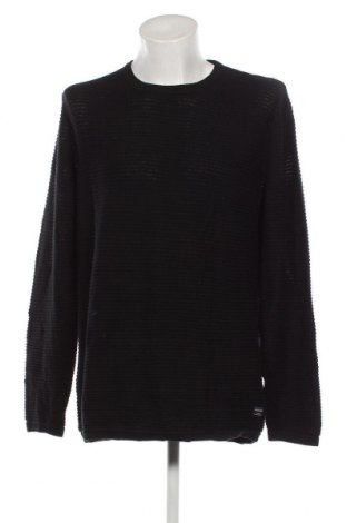 Ανδρικό πουλόβερ Jack & Jones, Μέγεθος XL, Χρώμα Μαύρο, Τιμή 10,52 €