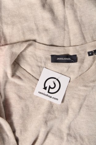 Ανδρικό πουλόβερ Jack & Jones, Μέγεθος S, Χρώμα  Μπέζ, Τιμή 11,51 €