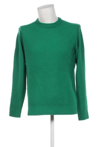 Мъжки пуловер Jack & Jones, Размер L, Цвят Зелен, Цена 22,33 лв.
