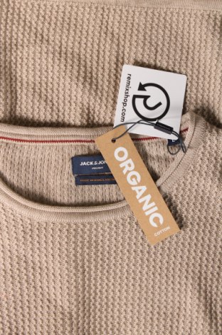 Ανδρικό πουλόβερ Jack & Jones PREMIUM, Μέγεθος L, Χρώμα  Μπέζ, Τιμή 17,86 €